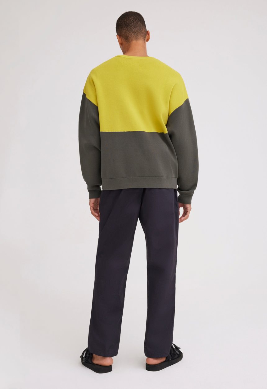 Jac + Jack NAGNATA Balance Crew Neck - Dark/Forest